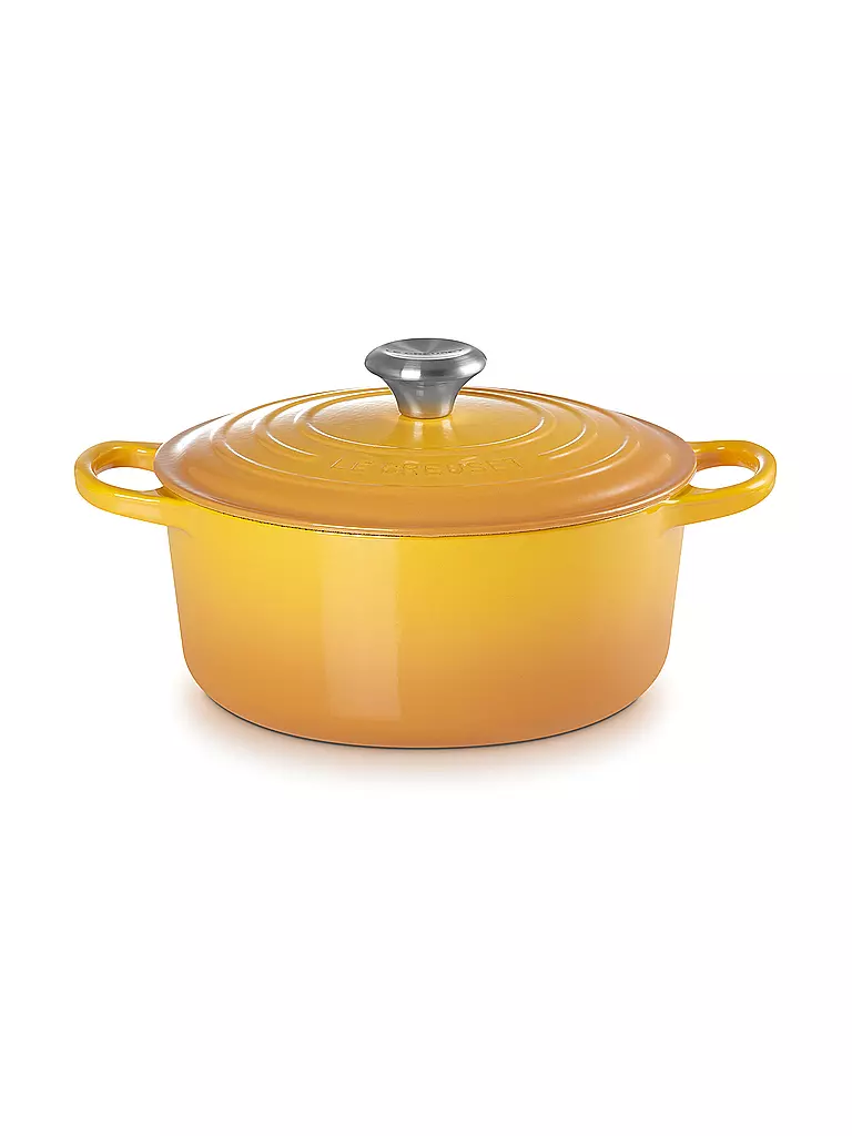 Le Creuset Br Ter Rund Signature Cm Nectar Gelb